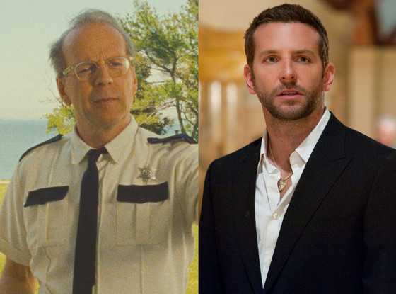 Bruce Willis, Moonrise Kingdom, Bradley Cooper, Silver Lining Playbook Bruce Willis, Moonrise Kingdom, Bradley Cooper, Silver Lining Playbook